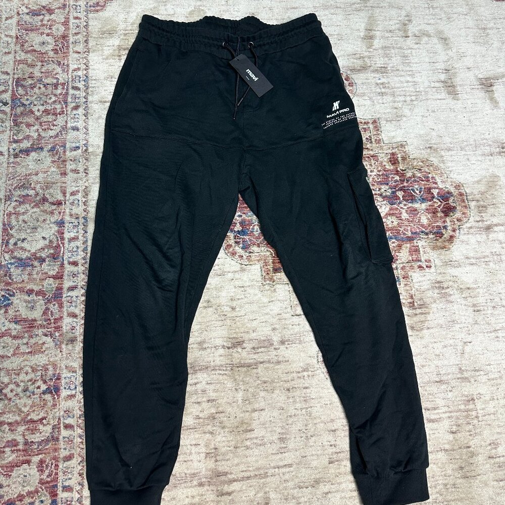 Mavi Pro Men's Black Jogger Sweatpants  Size XL Brand NEW!!